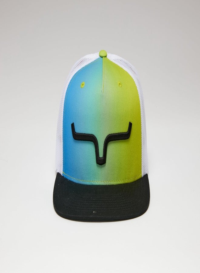 Kimes Ranch Caps Adjustable Snapback Wildstyle Weekly Hat - Blue/Green - Image 2